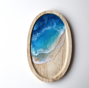 Bandejas de Servir de Resina Epoxi y Madera con Asa de Metal, Forma y Tamaño Personalizados a un Precio Accesible - Product Image 5