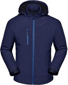 Chaquetas Softshell Personalizadas de Alta Calidad para Hombre, Chaquetas Softshell Extra Grandes para Hombre - Product Image 1