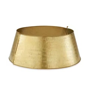 Nouveau collier d'arbre de Noël en métal galvanisé dans la conception d'impression d'arbre Nouveau support d'arbre de Noël en métal de look pour la décoration de Noël - Product Image 6