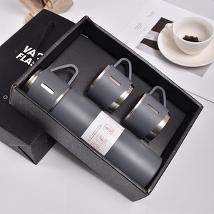 IStapromo Gifts Portable Steel <b>Cup</b> Vacuum Business Stainless <b>Cup</b> 304 Gift Box Set Gift <b>Cup</b> Water Bottle with Gift Box - Product Image 1