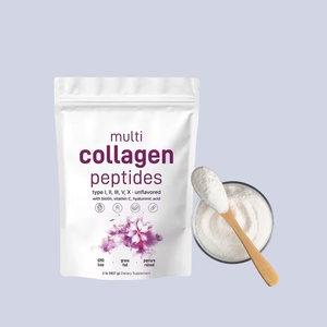 Private Label OEM/ODM Multi collagene peptidi in polvere con biotina, vitamina <span class=keywords><strong>C</strong></span>, acido ialuronico - Product Image 1