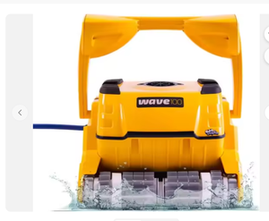 Brand New Wave 100 Robotic <b>Pool</b> Vacuum Cleaner Remote Control Caddy Wall Climbing Bottom-Load <b>Filter</b> 3-Year Warranty - Product Image 4