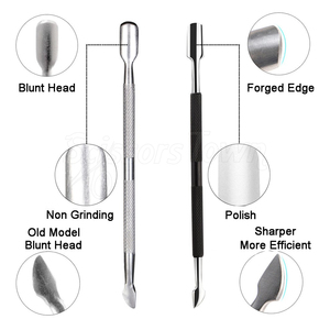 Salon Quality <b>Nail</b> Nipper <b>Set</b> With Cuticle Pusher Stainless Steel <b>Nail</b> Cutter <b>Clipper</b> For Professional <b>Nail</b> Care - Product Image 2