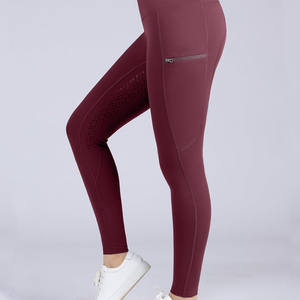 แผ่นรองเข่าซิลิโคนสำหรับขี่ม้าฟิตเนส - Product Image 5