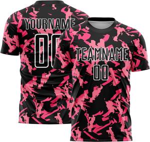 Ensembles de maillots de football à séchage rapide sublimation personnalisée de qualité supérieure OEM vente en gros uniformes de vêtements d'entraînement sportif avec nom d'équipe - Product Image 3