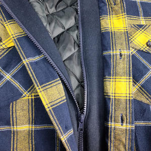 Chaqueta con Capucha para Hombre, Forro Acolchado, Polar Sólido, Transpirable y de Secado Rápido, Directo de Fábrica - Product Image 5