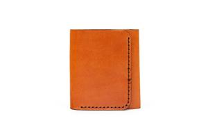 กระเป๋าสตางค์พับสามทบสำหรับผู้ชายพร้อมช่องแสดงบัตรประจำตัวและช่องใส่บัตรเครดิต LTW-0024กระเป๋าสตางค์หนังแท้แบบมินิมอล - Product Image 3