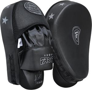 Gants de combat en cuir PU Farabi en gros, antidérapants, respirants, avec fermeture auto-agrippante, pour MMA et Kick Boxing - Product Image 1