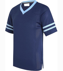 Maillot de football américain adulte de qualité nouvelle saison respirant grande taille à manches courtes personnalisable - Product Image 1