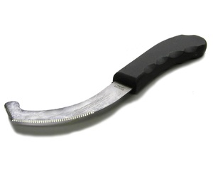 Lincoln Bot, aguja de jeringa veterinaria, hoja de acero inoxidable, herramienta de aseo para ecuestre, huevo equino, cuchillo de plástico para moscas, cuchillo para pezuña - Product Image 1