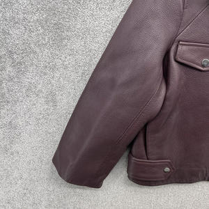 Chaquetas de Cuero para Mujer, Chaqueta de Cuero Vacuno 100% de Alta Calidad, Nueva, Elegante, de Secado Rápido, para la Temporada de Invierno - Product Image 5