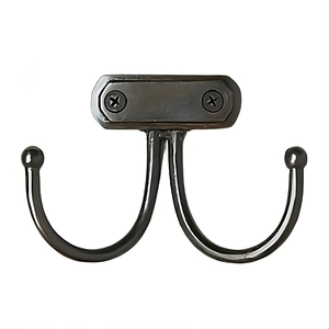 Crochet mural en métal en acier moderne de vente chaude conception antique simple avec finition durable organisateur de clé et de tissu prix d'usine - Product Image 1