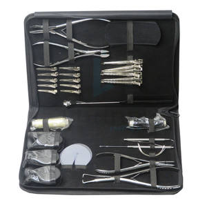 Dernier nouveau Kit d'outils d'extension de cheveux 2023 avec accessoires de Salon complets en finition polie argentée - Product Image 5