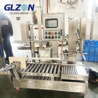 Machine de remplissage de peinture semi-automatique, équipement de remplissage de peinture, machine de remplissage de bidons de peinture, machine de remplissage de gallons