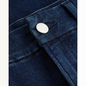 Custom Women's High Waist Bell Bottom Wide Leg Jeans Breathable Cotton Fashion Wear with Flared Style Breathable Custom - Product Image 4