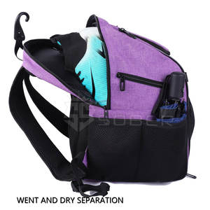 Mochila de fútbol deportiva informal antirrobo ligera Material de poliéster superior con USB Precio MOQ bajo - Product Image 5