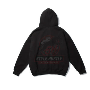 Sweats à capuche pour hommes avec strass, pour usage extérieur et décontracté, adaptés à l'hiver, modèles variés, style mode basique - Product Image 2
