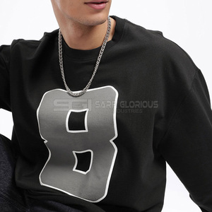 Sudadera de Cuello Redondo de Felpa de Algodón Básica, Fácil de Usar, Estilo Urbano, Última Moda de Invierno 2025, Precio al por Mayor, Nuevo Diseño para Hombre - Product Image 6
