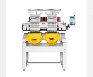 Máquina de Bordar Computarizada de 2 Cabezas LISTA PARA USAR, Máquina de Bordar Computarizada de Aguja Plana - Product Image 3