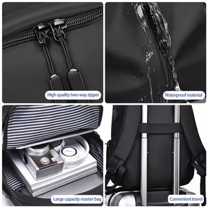 2025 mode USB sac à dos pour ordinateur portable grande capacité multicouche sac d'école étanche Sport de plein air voyage Portable Polyester fermeture éclair - Product Image 4