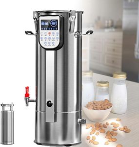 เครื่องทำนมถั่วเหลืองอัตโนมัติขายดีที่สุด 2800W เครื่องบดเมล็ดธัญพืชสแตนเลสสำหรับนมอัลมอนด์ ข้าวโอ๊ต และนมข้าว 70 กก./ชม. - Product Image 1