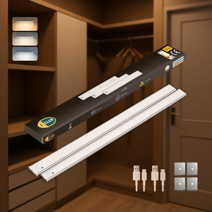 Éclairage LED pour armoire de 60 cm, éclairage de placard activé par capteur - Product Image 3