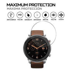 Protector de Pantalla Antishock para Xiaomi Huami Amazfit GTR 47mm, Accesorios para Reloj Inteligente - Product Image 1