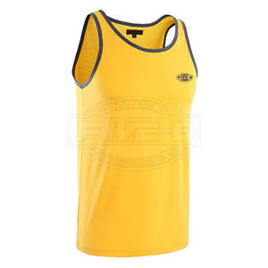 Camiseta sin Mangas para Hombre de Alta Calidad a Bajo Precio, Ropa de Verano Transpirable de Algodón/Poliéster de Secado Rápido y Ecológica - Product Image 4