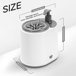 Lavador de Patas Automático Recargable y Portátil para Mascotas, con Plástico y Silicona para Perros y Gatos - Product Image 3