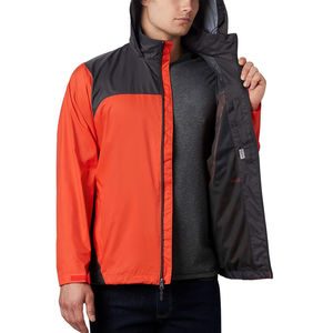 Veste coupe-vent imperméable pour homme avec logo personnalisé, écologique, légère, respirante, en toile, à capuche, pour l'hiver - Product Image 5