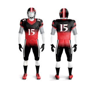 Vêtements de sport pour hommes, ensemble d'uniformes de football américain, vente en gros, vêtements d'entraînement pour jeunes, uniformes de football américain, service OEM, prix bas - Product Image 1