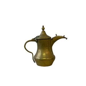 Tetera de metal con forma personalizada al por mayor diseñador árabe Dallah acabado personalizado al por mayor latón de lujo Dallah - Product Image 6