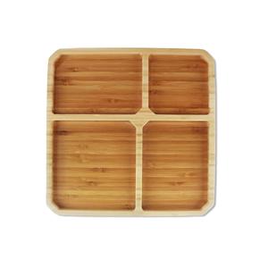 ถาดไม้ทรงเรขาคณิตทำมือดีไซน์ทันสมัยเป็นมิตรกับสิ่งแวดล้อมสำหรับทุกโต๊ะ - Product Image 4