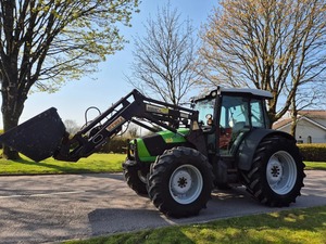 2008 ddeutz agroffarm 100รถตักดิน3สปอยไฮโดรผลักออกผูกปม - Product Image 6