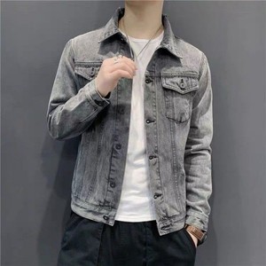 Chaqueta Vaquera para Hombre, Invierno 2024, Nueva Tendencia de Ropa Elegante, Versión Coreana para Hombre, Chaquetas de Talla Grande para Hombre - Product Image 1