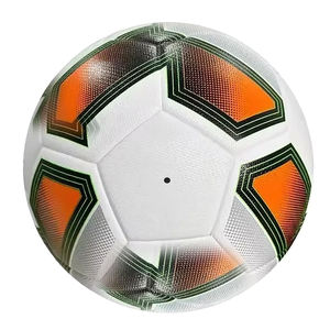 Ballon de football en cuir PU pakistanais neuf, cousu à la main, 32 panneaux, impression de logo personnalisée, vente en gros - Product Image 5