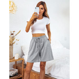 Pantalones cortos con cordón para mujer, informales, a la moda, hechos de fábrica - Product Image 6