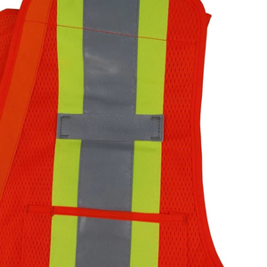 Chaleco de Seguridad Reflectante Transpirable de Alta Calidad, Logotipo Personalizado, Etiqueta Privada, Chaleco de Otoño para Hombre de Poliéster y Algodón - Product Image 6