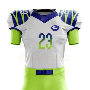 เครื่องแบบฟุตบอลเยาวชนอเมริกันระบายอากาศไซส์ใหญ่ผลิตในปากีสถาน - Product Image 3