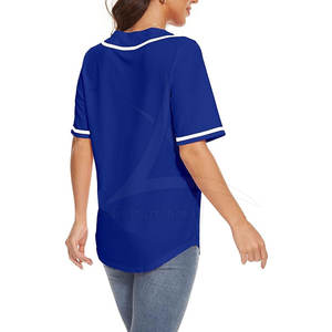 Nueva llegada Ropa deportiva Nombre personalizado Impreso 100% Tela de poliéster Mejor precio Softball Jersey - Product Image 2