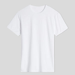 Camiseta Casual para Hombre, Transpirable, 100% Algodón, Tejido de Punto de 180 Gramos, Serigrafía con Patrón de Letras, Tinte Liso - Product Image 5