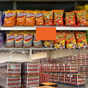 Cheetos Crunchy Flamin' Hot de 8oz, Paquete de 10, Directo de Fábrica, de la Filial Frito Lay, con 12 Meses de Vida Útil para Exportación - Product Image 1