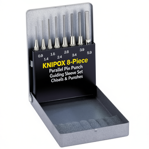 Jeu de 8 poinçons parallèles et manchons de guidage Knipex – Ciseaux et poinçons - Product Image 2
