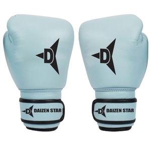 Guantes de Boxeo de Piel Sintética para Entrenamiento y Kickboxing, Transpirables, Absorben la Humedad, Resistentes a los Rayos UV, Muñeca Ajustable con Cierre de Velcro - Product Image 1