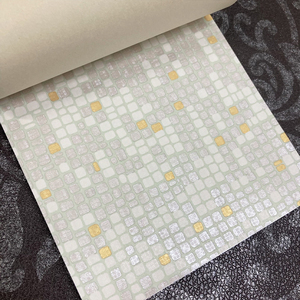 ! !! SOLDES ! !! Papier peint vinyle ignifuge style pop Ming Sing pour hôtel, maison et salles de bar - Product Image 4