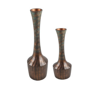 Luxury Design Home Decor Hot Selling Metal Flower <b>Vases</b> Set Enamel New Design for Handmade-Wholesale Available Low Cost - Product Image 6