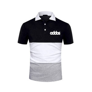 Unisex Fit Sports Golf para Polos Camiseta de secado rápido Transpirable Color sólido Camiseta 100% Tela de punto de algodón - Product Image 2