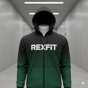 Premium Green and <b>Black</b> Color Fleece <b>Hoodie</b> | Front Chest Printed Pullover | Custom Streetwear <b>Hoodie</b> <b>for</b> <b>Men</b> & Women Wholesale - Product Image 3