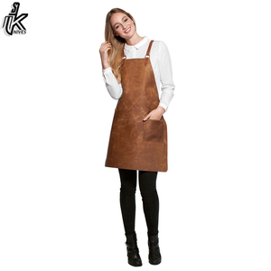 Delantal de cuero de vaca OEM, Logo personalizado genuino impreso, precio barato - Product Image 5