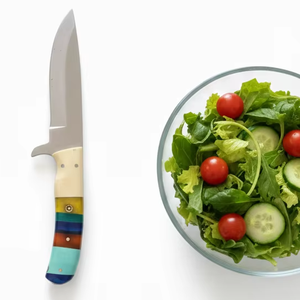 Juego de Cuchillos de Cocina de Cuatro Piezas Forjados en Acero Inoxidable, Ligeros, Duraderos, Multifuncionales, Ambidiestros, de Hoja Fija - Product Image 2